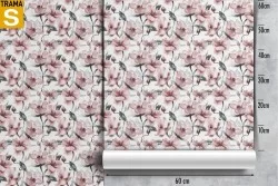 Carta da Parati Design e Stili Flora e Fauna Fiori Moderna Natura