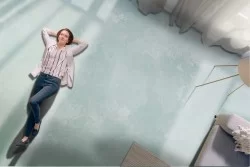 Carta da Parati cemento verde acqua superficie