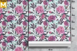 Carta da Parati Fiori Moderna Natura