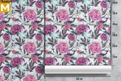 Modern Nature Flowers Wallpaper