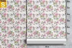Wallpaper Design and Styles Flora and Fauna Flowers Nature Vintage