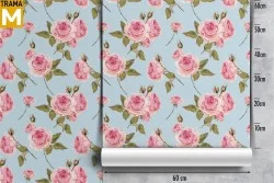 Carta da Parati Fiori Vintage Natura