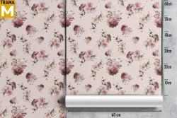 Carta da Parati Fiori Natura Vintage