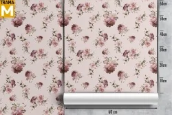 Vintage Nature Flowers Wallpaper