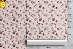 Carta da Parati Design e Stili Flora e Fauna Fiori Natura Vintage