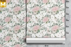 Vintage Nature Flowers Wallpaper