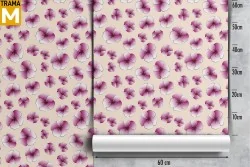 Modern Nature Flowers Wallpaper