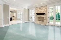 Carta da Parati cemento verde acqua superficie