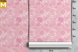 Carta da Parati Decorazioni e Pattern Fiori Natura Stilizzata