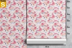 Carta da Parati Design e Stili Flora e Fauna Fiori Natura Vintage