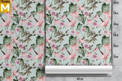 Carta da Parati Fiori Natura Vintage