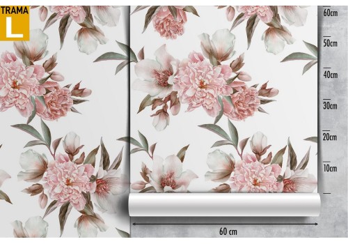 Vintage pink flowers nature wallpaper. 2