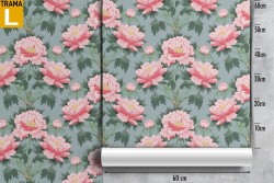 Wallpaper flowers roses nature vintage pattern.