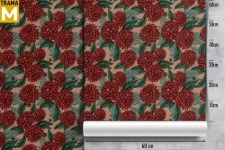 Vintage Nature Flowers Wallpaper