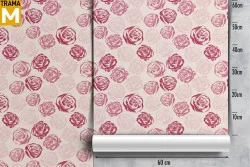 Modern Flowers Wallpaper Stylized Nature