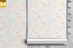 Modern Flowers Wallpaper Stylized Nature