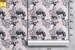 Carta da Parati Fiori Natura Vintage