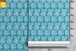 Carta da Parati Design e Stili Flora e Fauna Fiori Natura Stilizzata Vintage