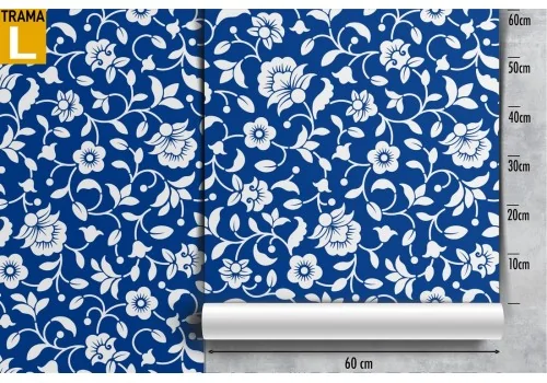 Vintage nature stylized flowers wallpaper. 2