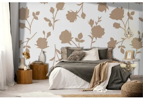 Wallpaper vintage stylized flowers nature.374