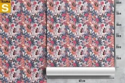 Wallpaper Design and Styles Flora and Fauna Modern Tropical Nature Flowers
