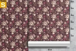 Carta da Parati Design e Stili Flora e Fauna Fiori Natura Vintage