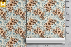 Vintage Nature Flowers Wallpaper