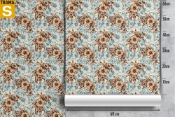 Carta da Parati Design e Stili Flora e Fauna Fiori Natura Vintage