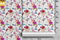 Carta da Parati Fiori Moderna Natura