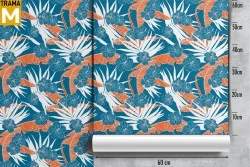 Abstract Wallpaper Modern Leaves Nature