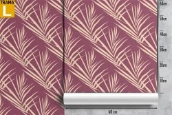 Wallpaper nature leaves modern design.