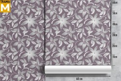 Modern Nature Leaves Wallpaper