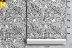 Stylized Nature Leaves Wallpaper