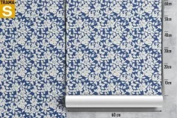 Carta da Parati Design e Stili Flora e Fauna Foglie Moderna Stilizzata Natura