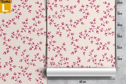 Modern nature stylized leaves wallpaper.