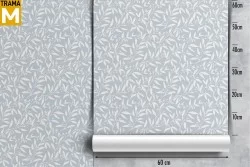 Modern Stylized Nature Leaves Wallpaper
