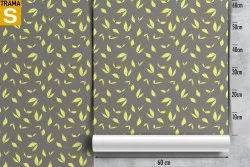 Wallpaper Design and Styles Flora and Fauna Modern Stylized Leaves Nature