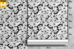 Modern Stylized Nature Leaves Wallpaper