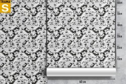 Wallpaper Design and Styles Flora and Fauna Modern Stylized Leaves Nature