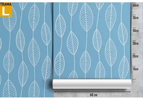 Wallpaper stylized leaves nature pattern. 2