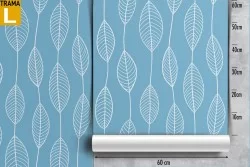 Wallpaper stylized leaves nature pattern.