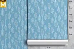 Stylized Nature Leaves Wallpaper