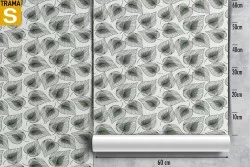 Wallpaper Design and Styles Flora and Fauna Stylized Nature Leaves