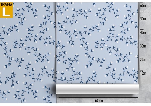 Vintage nature stylized leaves wallpaper. 2