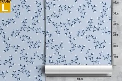 Vintage nature stylized leaves wallpaper.