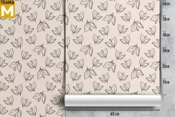 Carta da Parati Fiori Natura Stilizzata