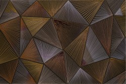 Carta da Parati Design e Stili Geometrica Vintage