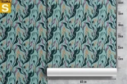 Carta da Parati Design e Stili Flora e Fauna Foglie Natura