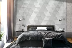 Carta da Parati Geometrica Moderna