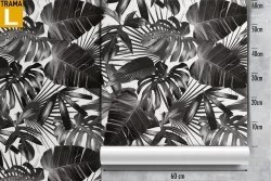 Carta da Parati foglie tropicali natura design moderno pattern.